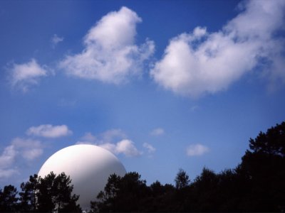 White sphere