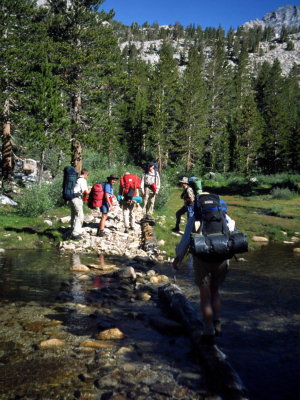 Crossing another brook