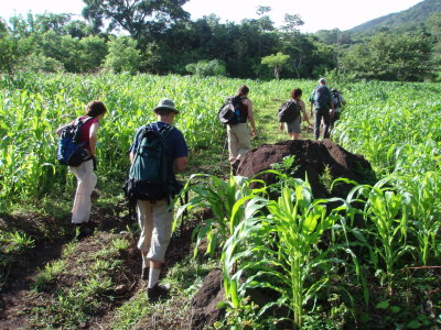 Start of ascent