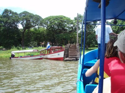 Reaching the dock