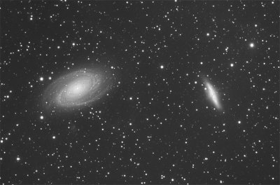 M-81 and M-82 galaxy group, new version