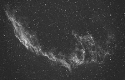 NGC-6992, the veil nebula
