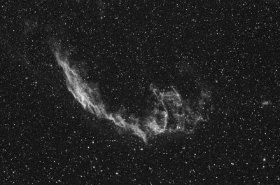 ngc6992, H-alpha proccess