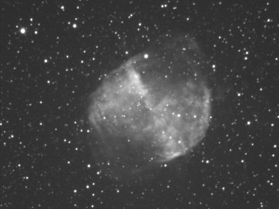 m27, H-alpha and Clear layers