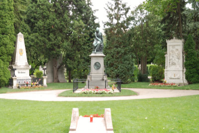 Graves of Beethoven and Schubert, Zentralfriedhof