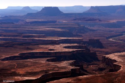 View from Grand View Point trail, Canyonlands NP