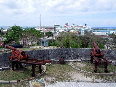 The view from Fort Fincastle