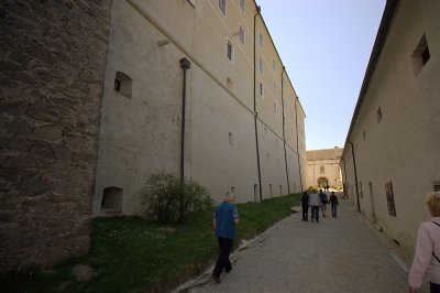 Corridor between the Inner Building and the  Wall