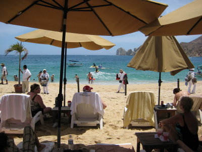 Cabo's beach