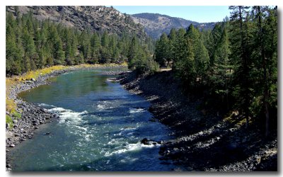 Yellowstone River in Fall 1