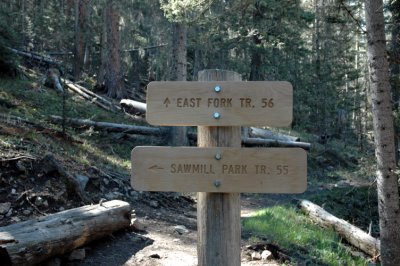 Sawmill Trail Sign