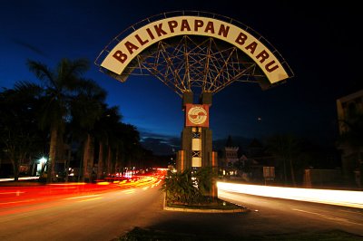 Balikpapan Baru at Night