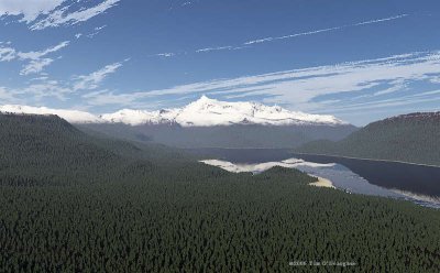 Mount Shuksan and Baker Lake, WA