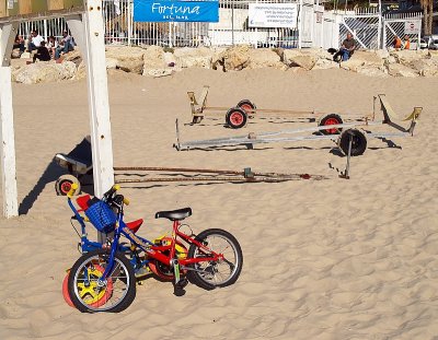 bikes on beach.JPG