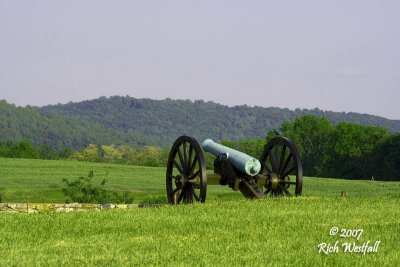 May 25, 2007  -  Artillery Placement, Ridge over Harpers Ferry Road