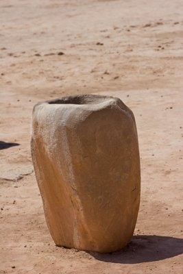 3000 years old stone barrel