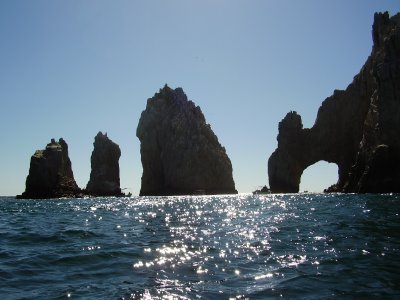 The tip of the Baja peninsula
