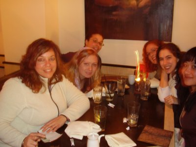 Denise, Pam, Kirsten, Jennif, Stephanie & Jackie at Saito