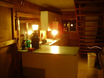 Cabin kitchen