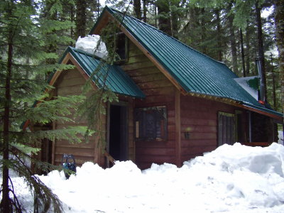 Cabin entrance