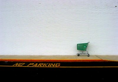 No parking shopping cart