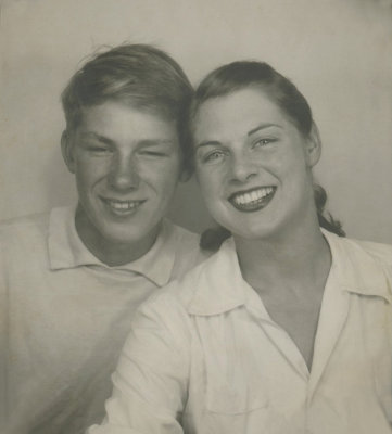 Bert McDonald and Marian Kay (McDonald) - undated photo