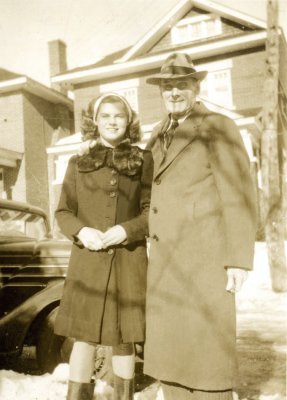 Marian McDonald (later Kay) & Alfred McDonald - undated photo