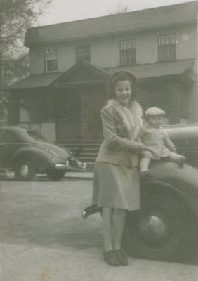 Sylvia McDonald and son, George