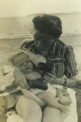 Alice McDonald with son, Jim.