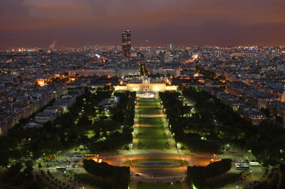 Paris day and night