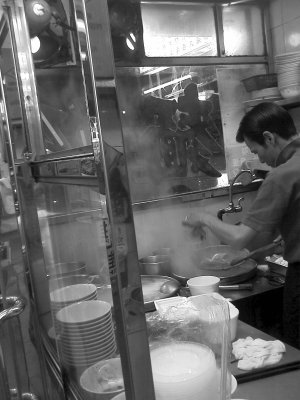 Noodle Shop Cook, Mongkok, 2007