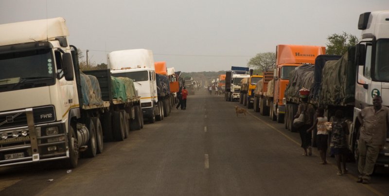 Border Crossing Zambia / Botswana