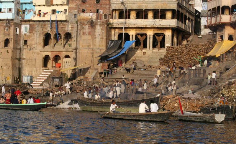 Ghats after Sunrise