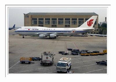 PEK Beijing Capital International Airport - Air China Boeing 747