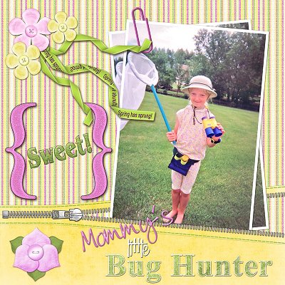 Mommy's Little Bug Hunter