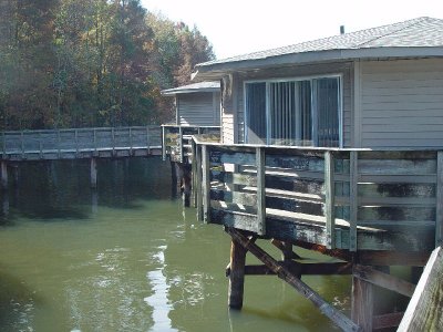 THESE COTTAGES ARE FOR RENT AT SANTEE STATE PARK........