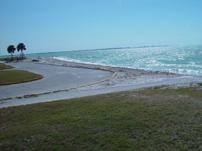 THE BEACH AT HONEYMOON ISLAND WAS INCREDIBLE