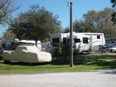 WE HAD SO MUCH ROOM AT OUR SITE IN TAMPA -ROOM FOR TRUCK UNDER COVER AND CAR AND MORE