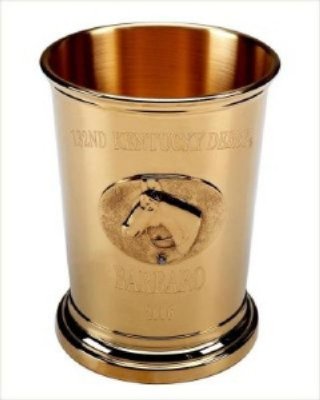 THIS MINT JULIP IN A GOLDEN CUP WAS A MERE $1000 A POP