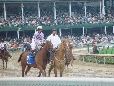 WE LOVED WATCHING THE RACES