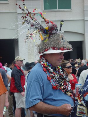 NOT ALL THE HATS WERE THAT ELEGANT