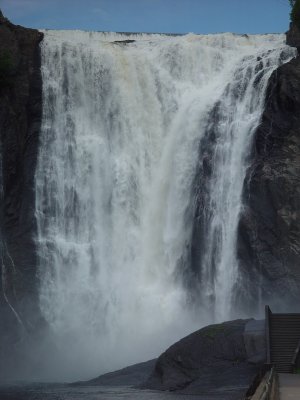 FROM JUST UNDER THE FALLS