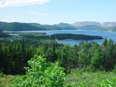 LOOK AT THE VIEW..............OVER BONNE BAY