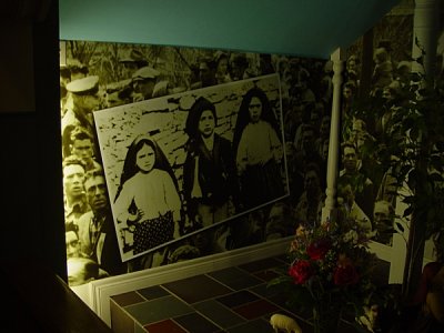 A SHRINE TO THE CHILDREN OF BOSNIA IN THE CHURCH