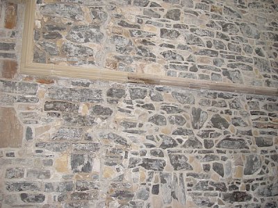 SOME OF THE BRICK WORK IN THE CHURCH