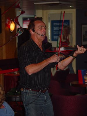 THE FIDDLE IS THE CENTER OF MOST NEWFOUNDLAND BANDS