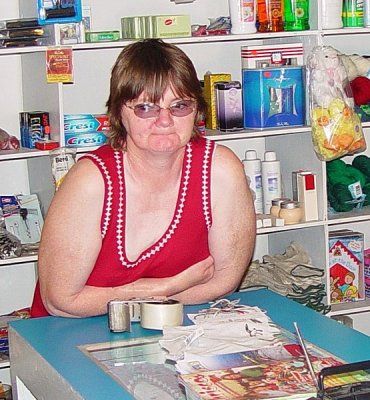 THIS LADY WAS SO PROUD OF HER TINY STORE IN TROUT RIVER