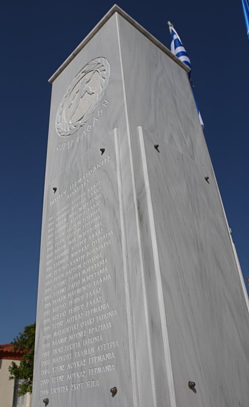 Spartathlon Winners<br>Monument</br>