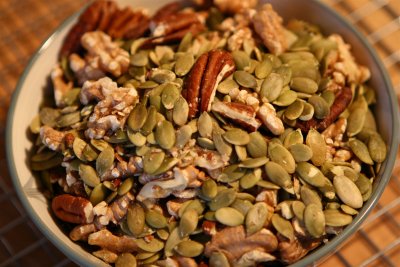 toasted seeds and nuts