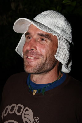 BFT wearing Piotr'shandmade hat